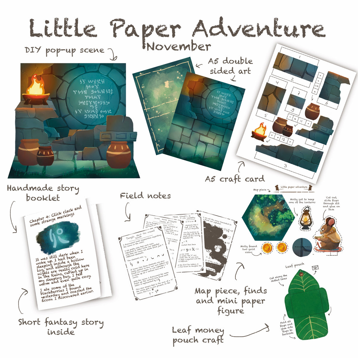 Little Paper Adventure - Monthly Snail Mail Club